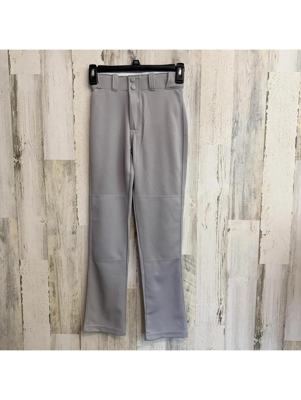 Easton Youth Small Boys Baseball Pants Gray